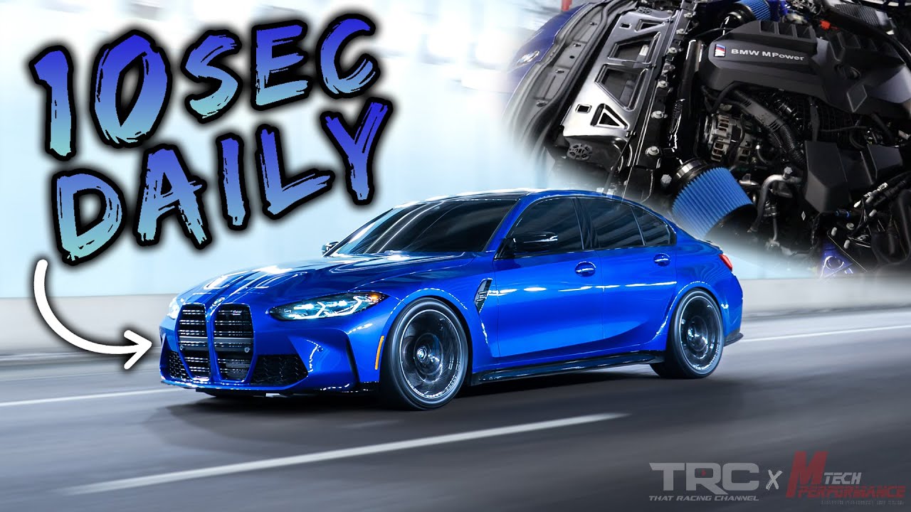 G80 M3 разгоняется по улице за 10 секунд с JB4 Flash Tuning! (0-60 за 2,88 секунды) #G80M3