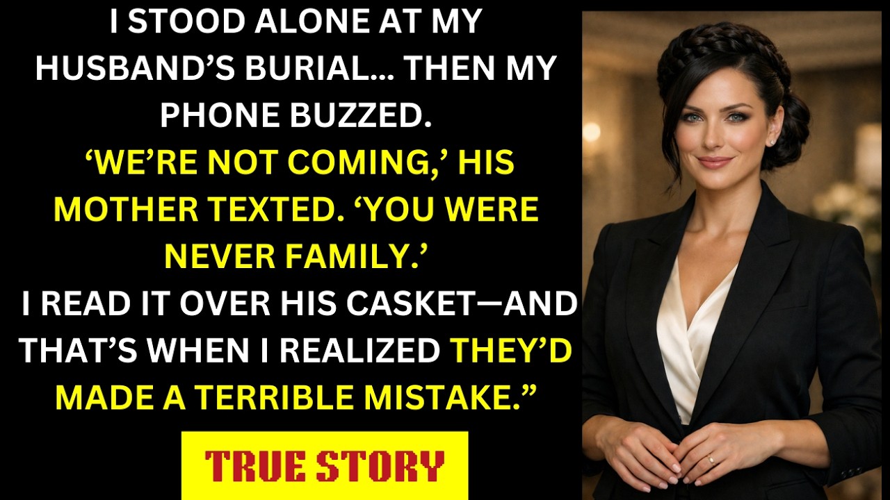 My Husband’s Family Refused to Attend His Funeral to Humiliate Me — 14 Days Later, They Came Begging