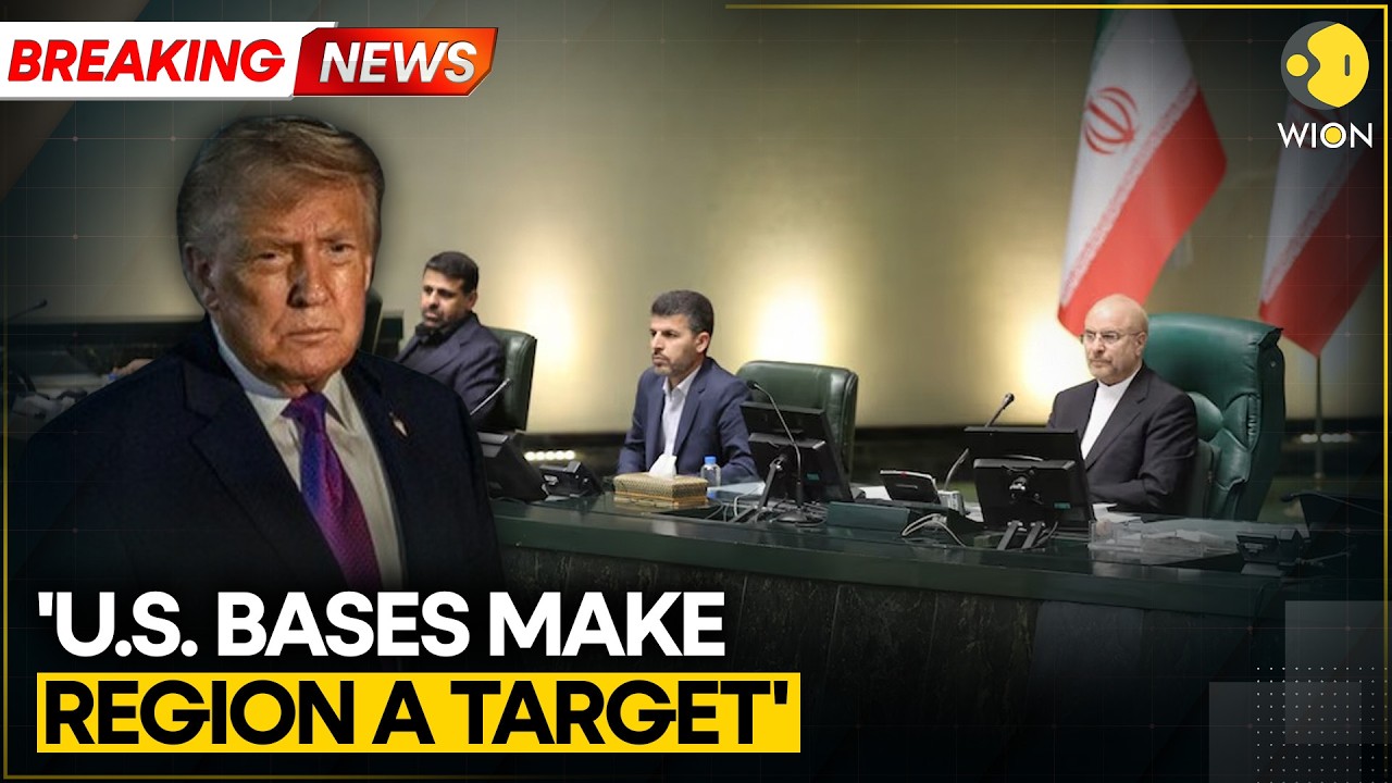 Breaking: Iran Parliament Speaker: U.S. Sacrifices Allies for Israel | WION