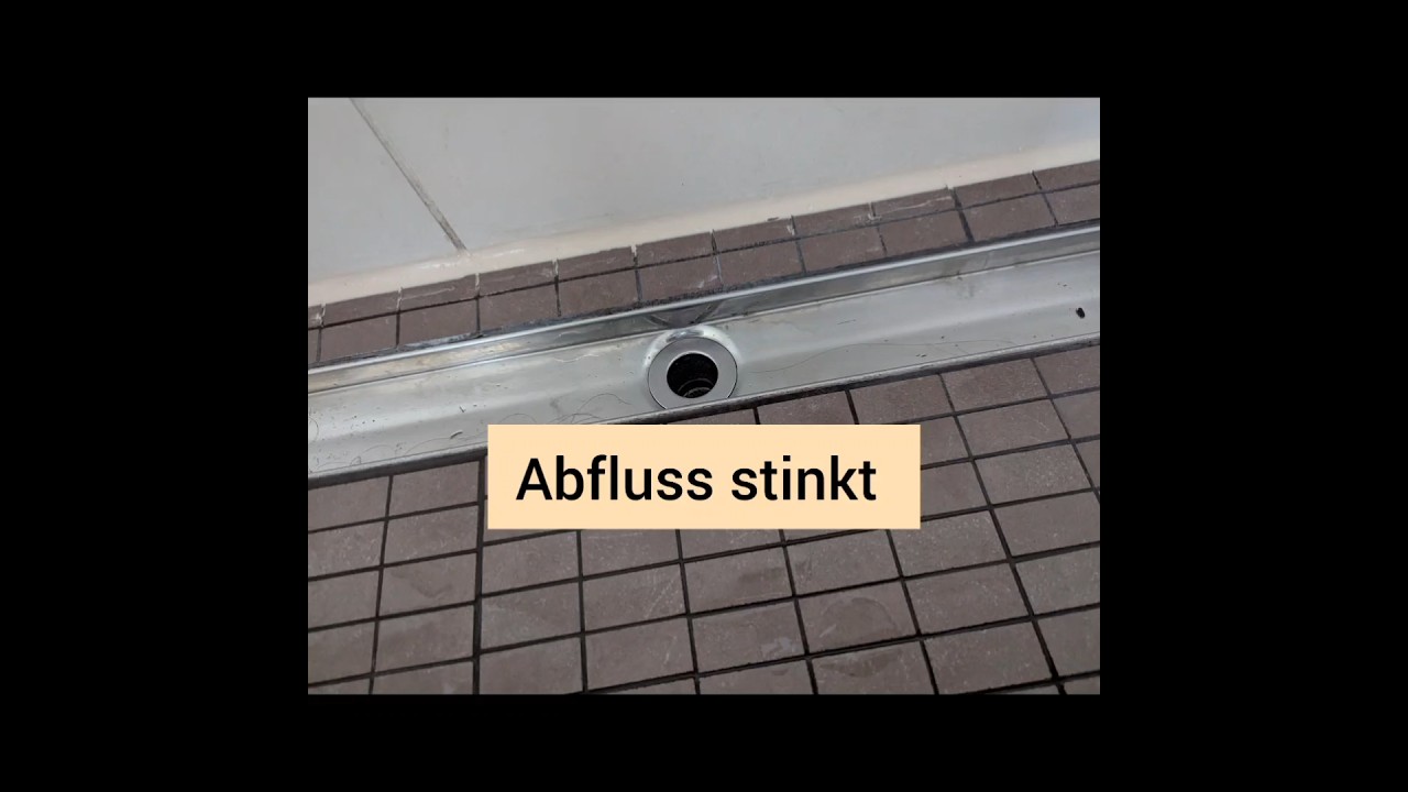 Abfluss stinkt, Geruch aus Abfluss Duschabfluss, Luftzug aus Abfluss, Luft aus Dusche #diy #handwerk