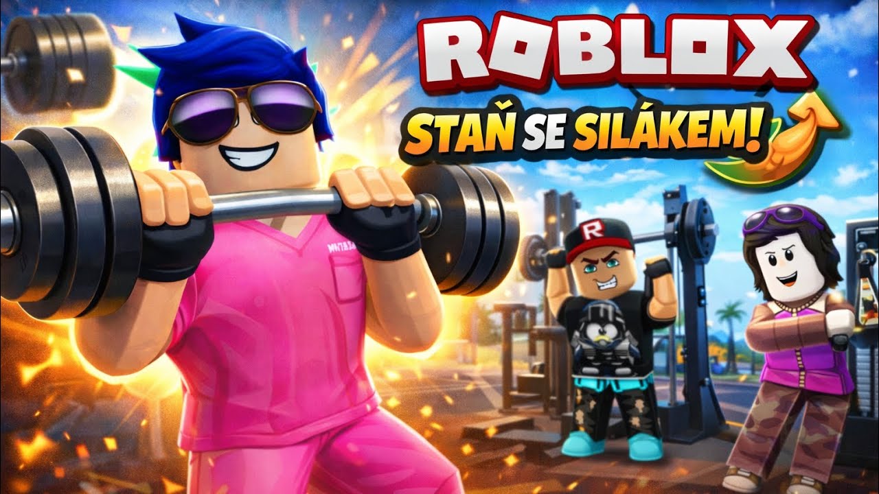 Posilování z @MTH685 a @BlazeBoo-f7l  v Robloxu