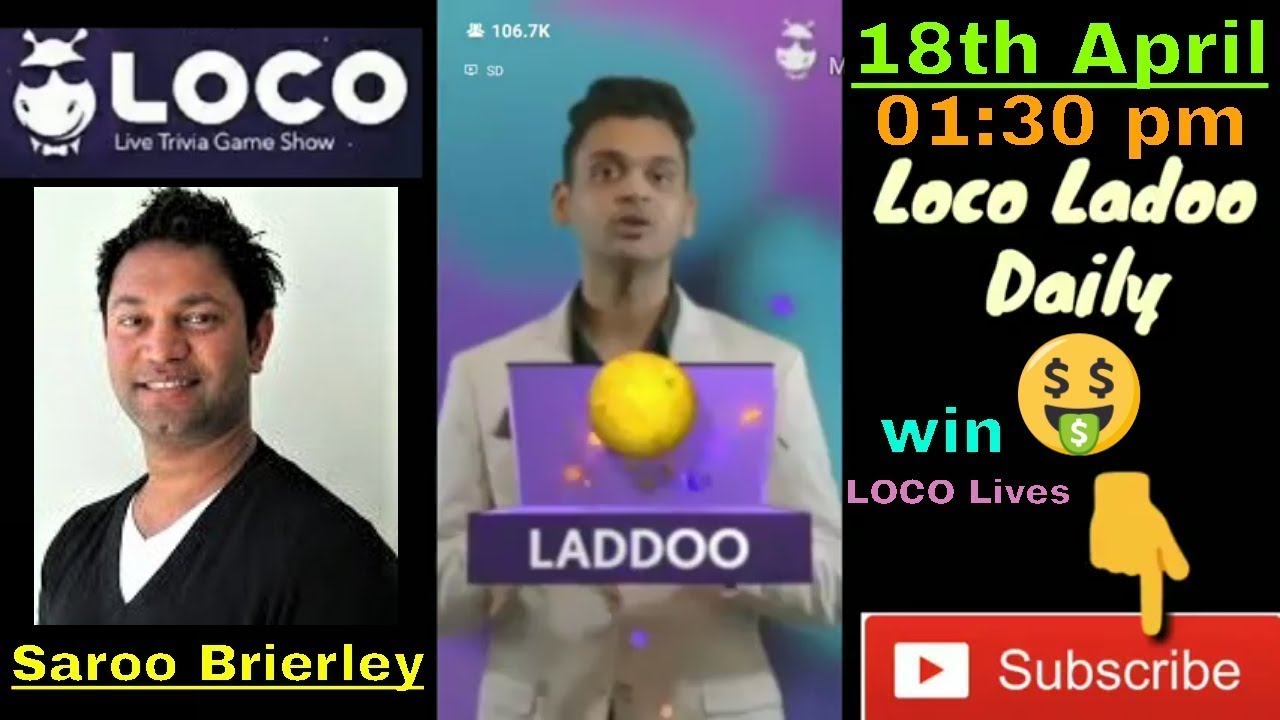 Loco Ladoo 18 April Afternoon 1:30 Pm || 🎁kal dopeher ka laddo🎁 || 🎉Win FREE Lives🎉 ||