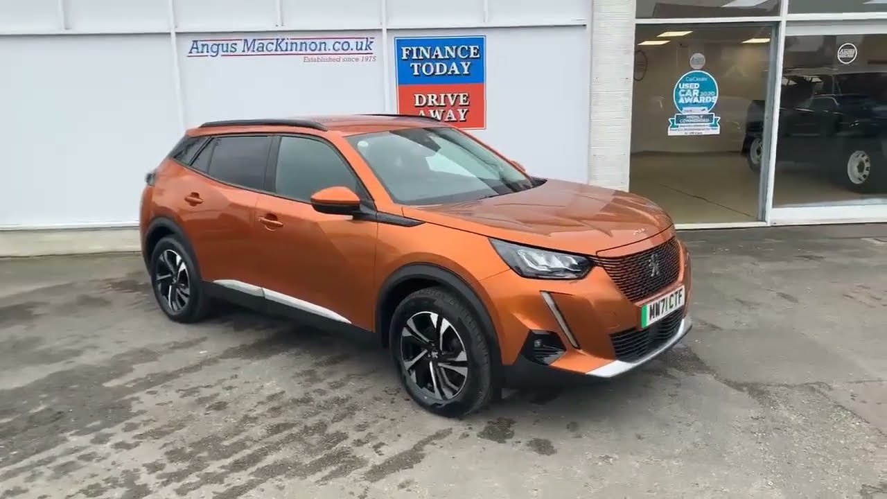 MW71CTF | PEUGEOT E-2008 50kWh Allure Premium | Walkthrough | Angus MacKinnon Ltd