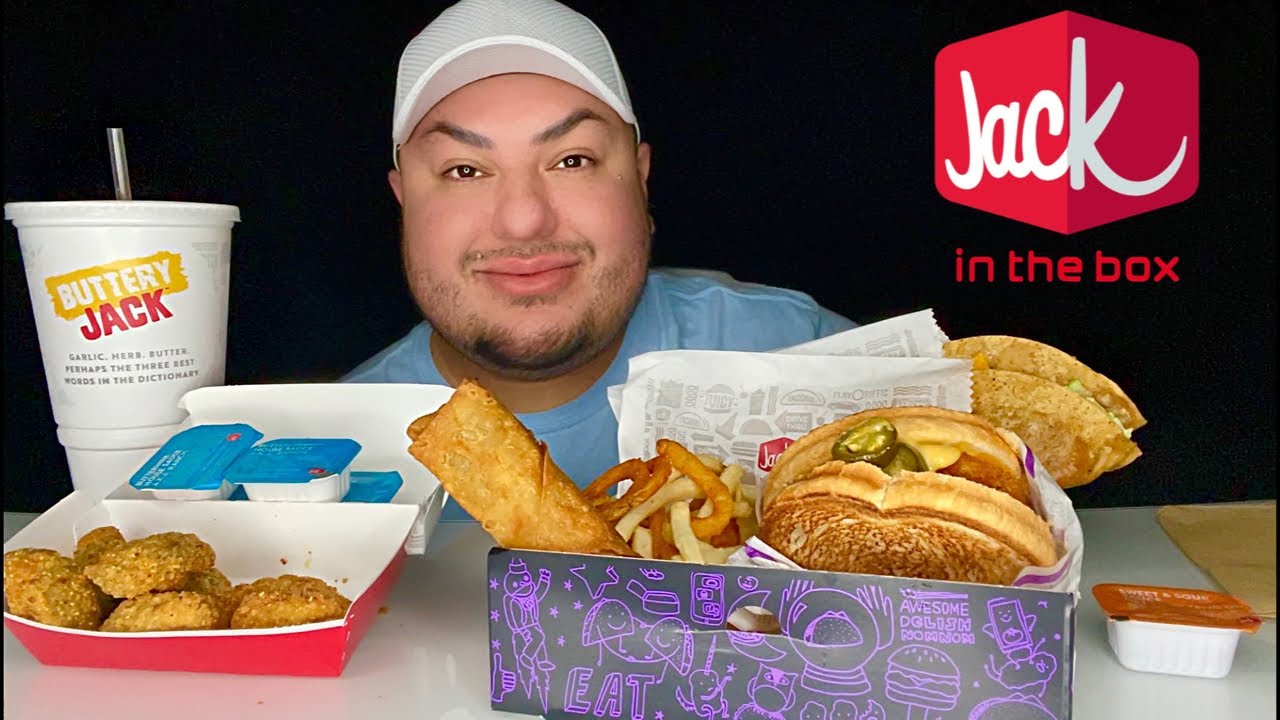JACK IN THE BOX MUKBANG • Late Night LIVE
