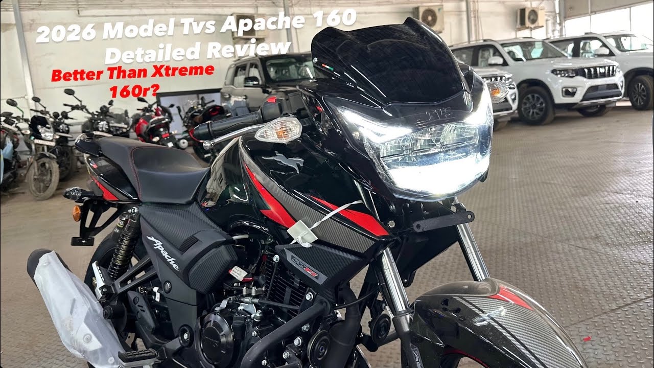 2026 Tvs Apache 180 4v  Model Detailed Review - Better than Hero Xtreme 160r 4v? 