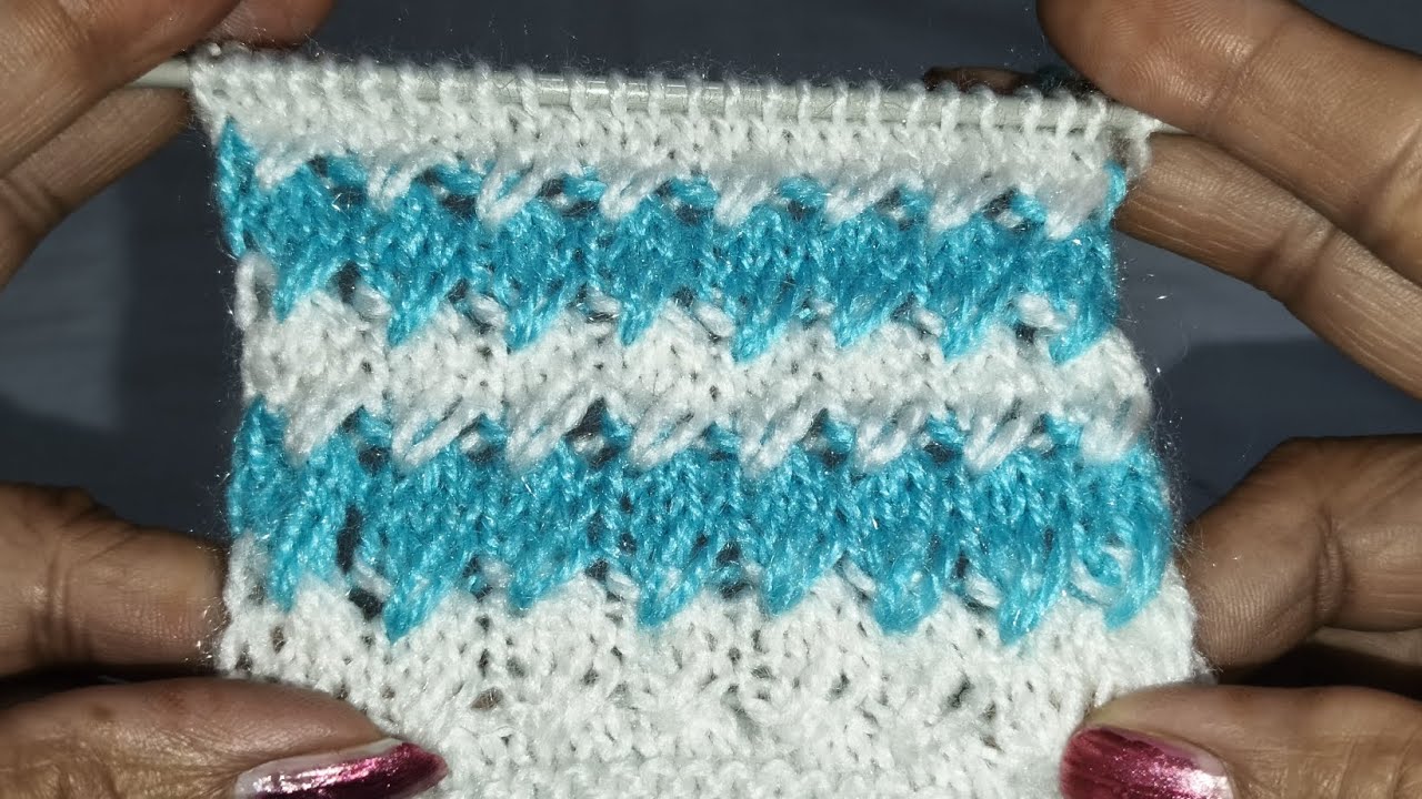 Ladies / gents / baby sweater mein dalein ek silayi ki bunai 