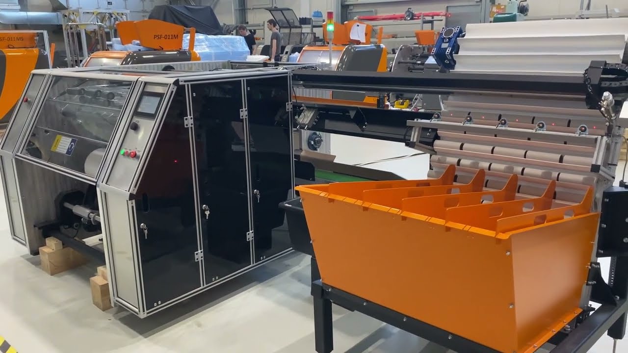 MS Pro mini roll rewinder with extended core