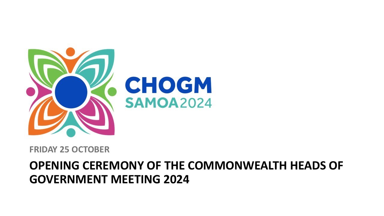 CHOGM 2024: Opening Ceremony