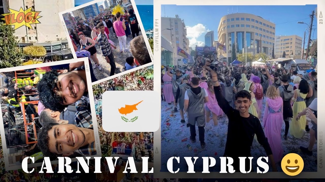 1st time CARNIVAL dekha😀🇪🇺 #cyprus #carnival #limasolcarnival #cyprusimmigration 