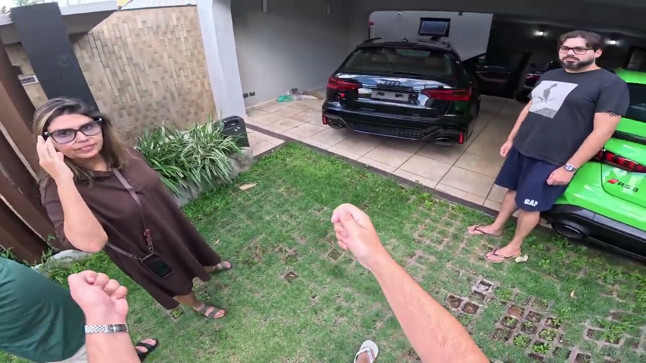 MEUS PAIS VIERAM VER OS CARROS NOVOS