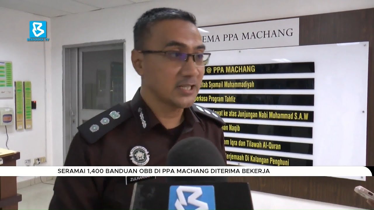 Seramai 1,400 banduan OBB di PPA Machang diterima bekerja