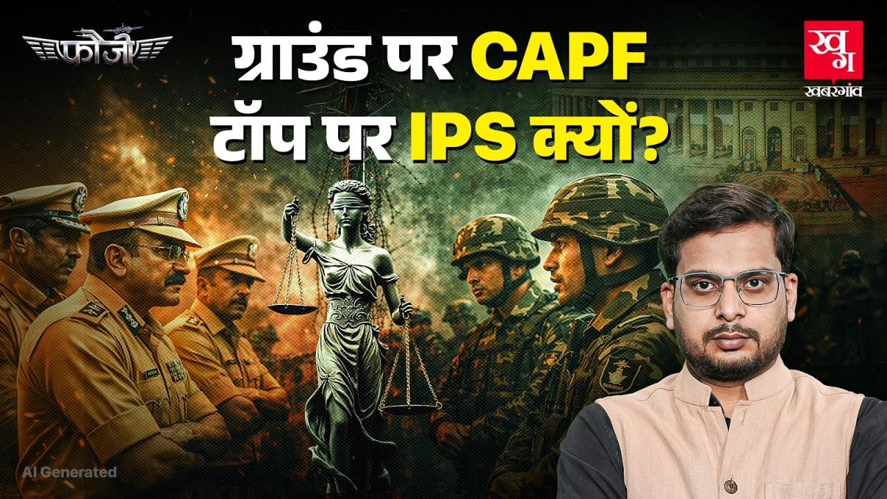 IPS Deputation से नाराज़ क्यों हैं CAPF अफसर? | CAPF Bill 2026 | Fauzi