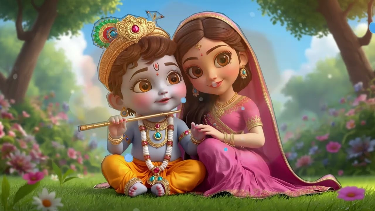 श्रीकृष्ण भजन बच्चों के लिए | जय राधा माधव जय कुंज बिहारी