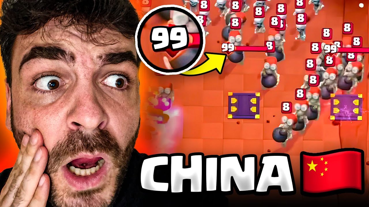 Subo a 2000 Copas y juego el Modo mas Loco del Clash Royale Chino!