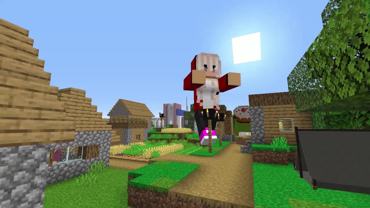 JJ and Mikey Mind Control JJ Girl in Minecraft - Maizen
