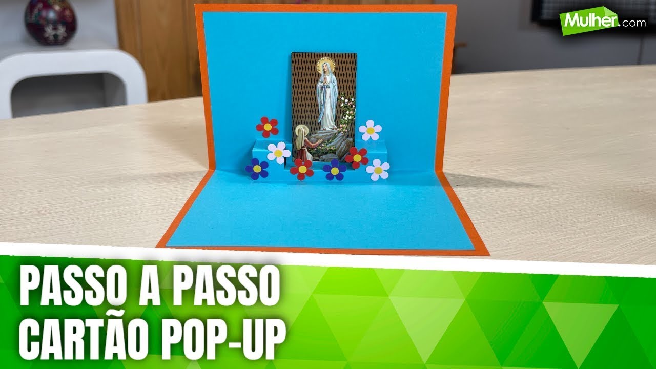Passo a passo para fazer um Cartão Pop-up