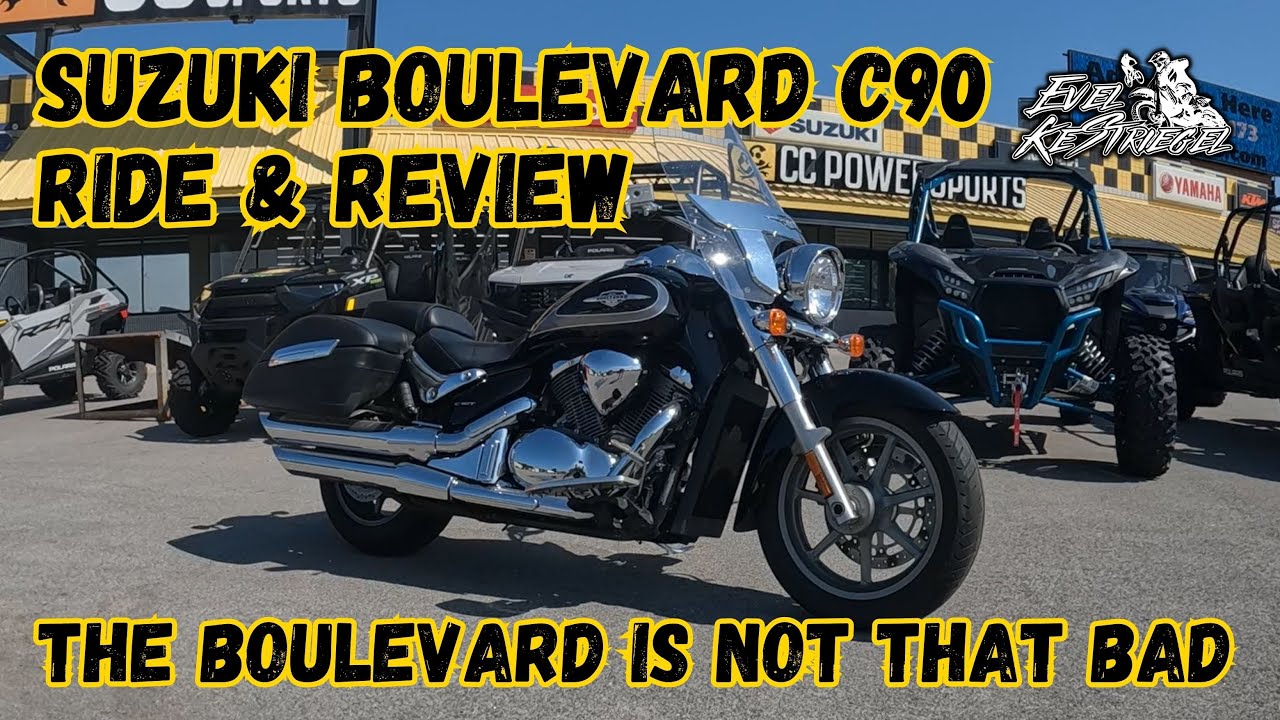 Boulevard не так уж и плох — обзор и поездка на Suzuki Boulevard C90T