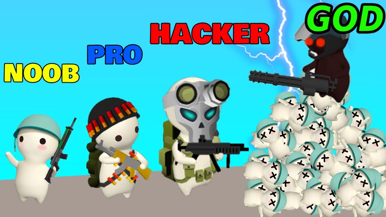 The NOOB vs PRO vs HACKER vs GOD in Milkchoco