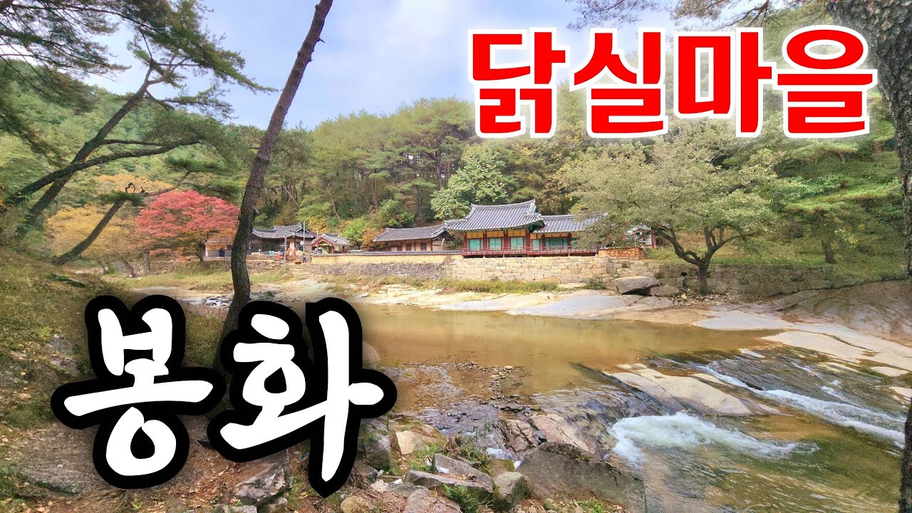 봉화 500년 역사를 자랑하는 닭실마을  도  빈집들이 늘어만 간다