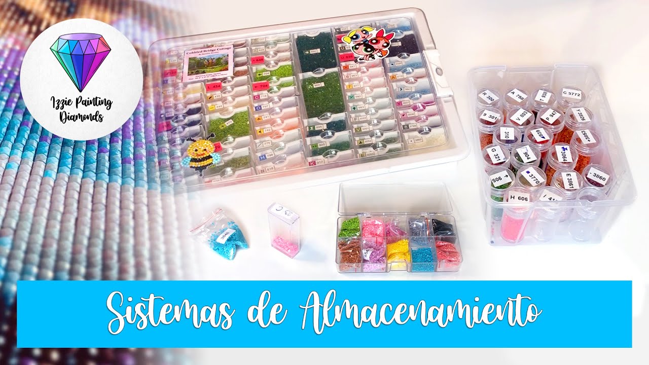 Sistemas de Almacenamiento para Pintura Diamante - Drills Storage Containers for Diamond Painting