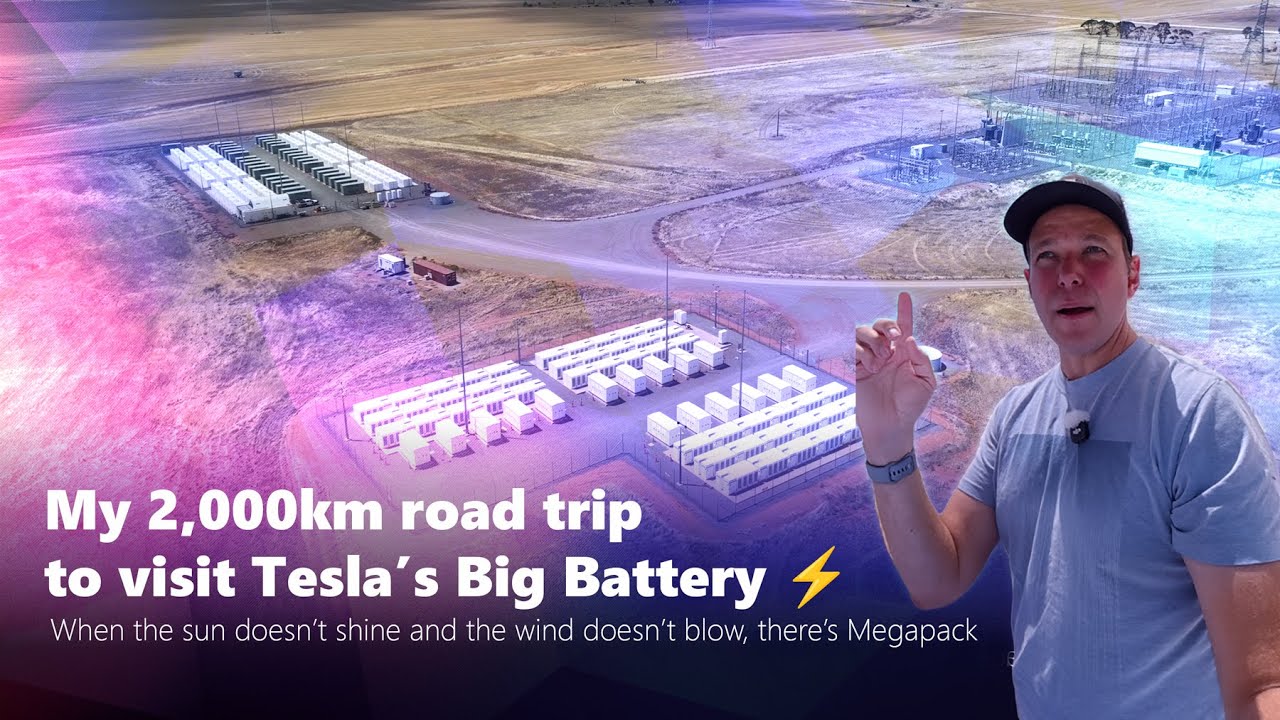 I drove more than 2,000km to see Tesla’s Big Battery
