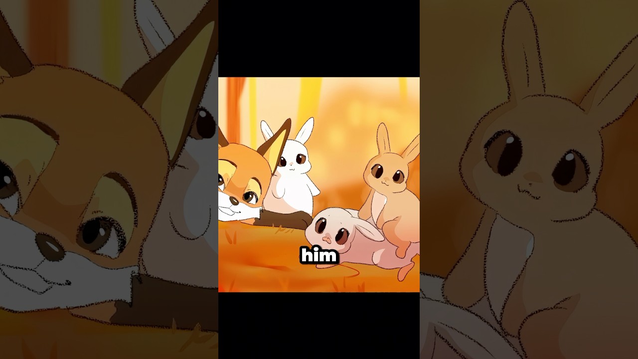 This mother fox sacrificed herself 🥲 (