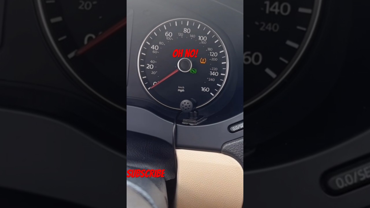 Индикатор низкого давления в шинах погас менее чем за 30 секунд #volkswagen #car #jetta
