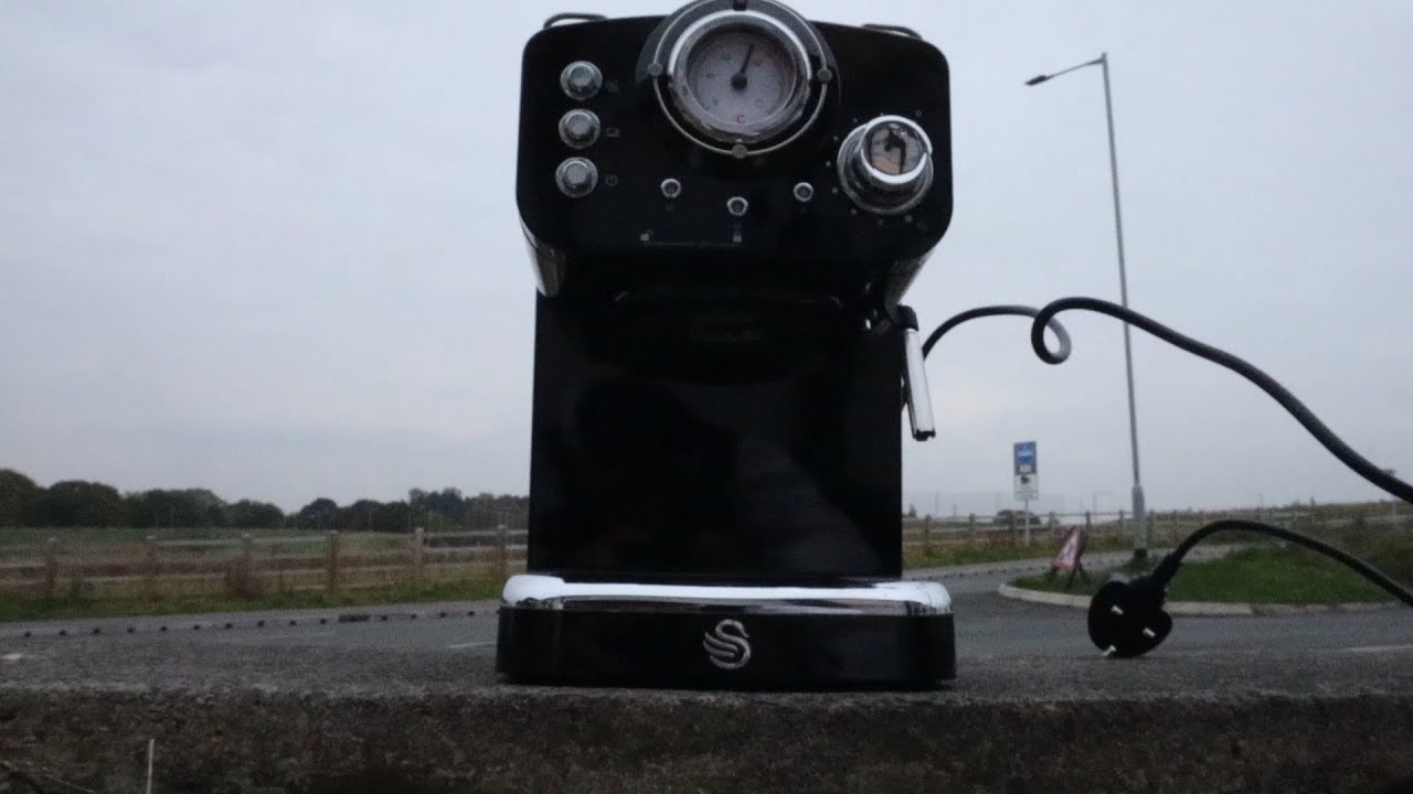 Swan Retro / K Mart Anko Espresso Machine Review.