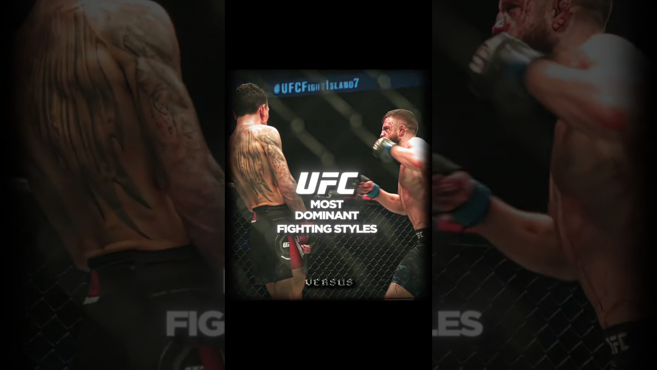 Most dominant fighting styles🔥 |  #ufc #mma #edit