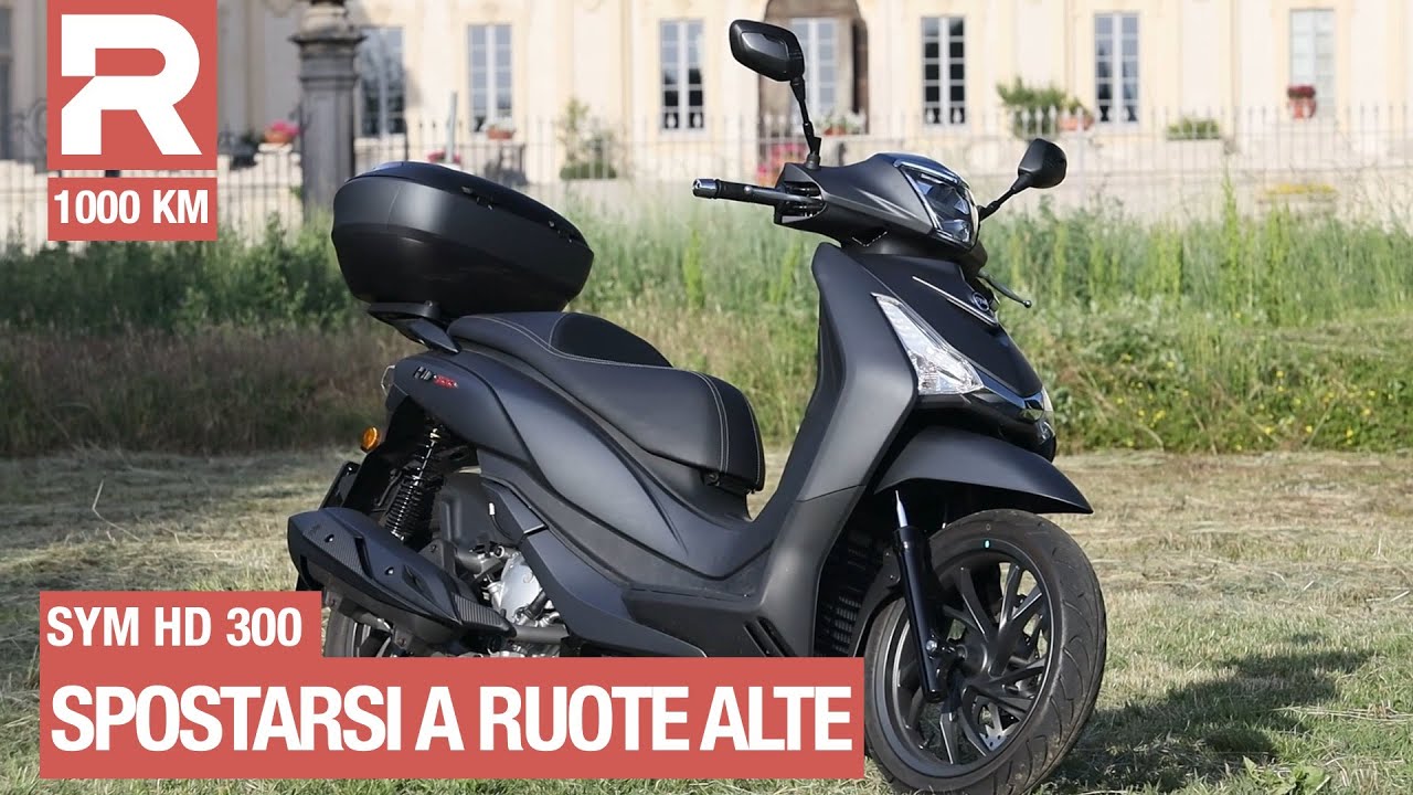 Sym HD 300 - prova - 1000 km con lo scooter a ruota alta di SYM