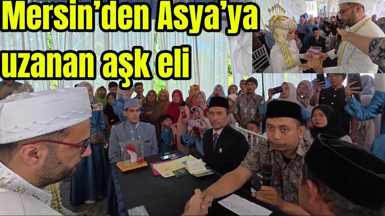 HEYCAN DOLU KÜLTÜREL ENDONEZYA DÜĞÜNÜ! #endonezya #düğün #nikah 