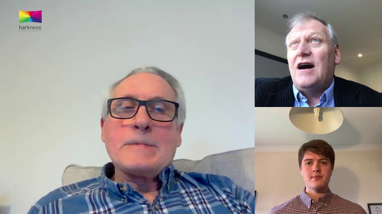 Harkness Screens Round Table - Mark Ashcroft & Tony Dilley on Virtual Trade Shows