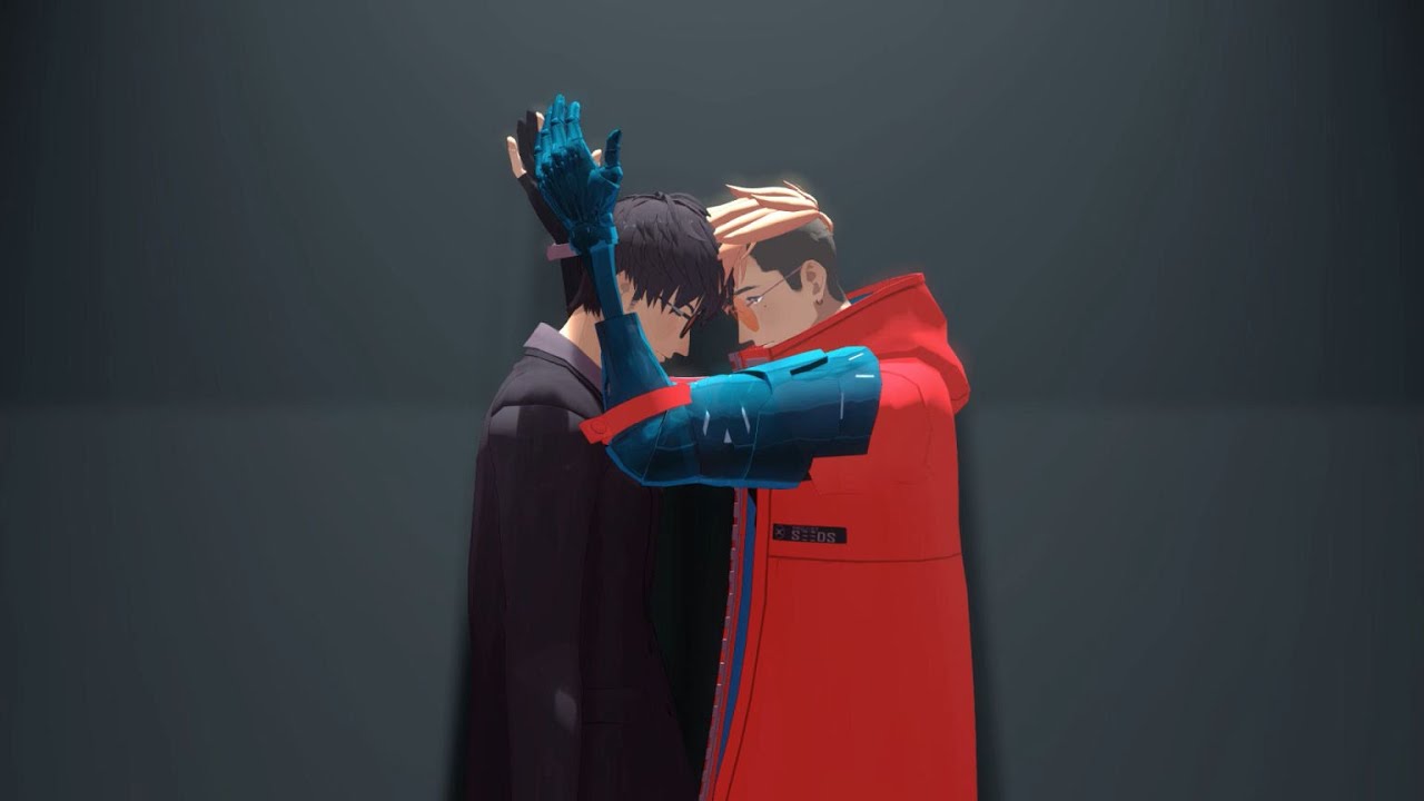 [MMDトライガン/Trigun Stampede] In The Bathroom/浴槽とネオンテトラ (by REISAI) [Nicholas/Vash]