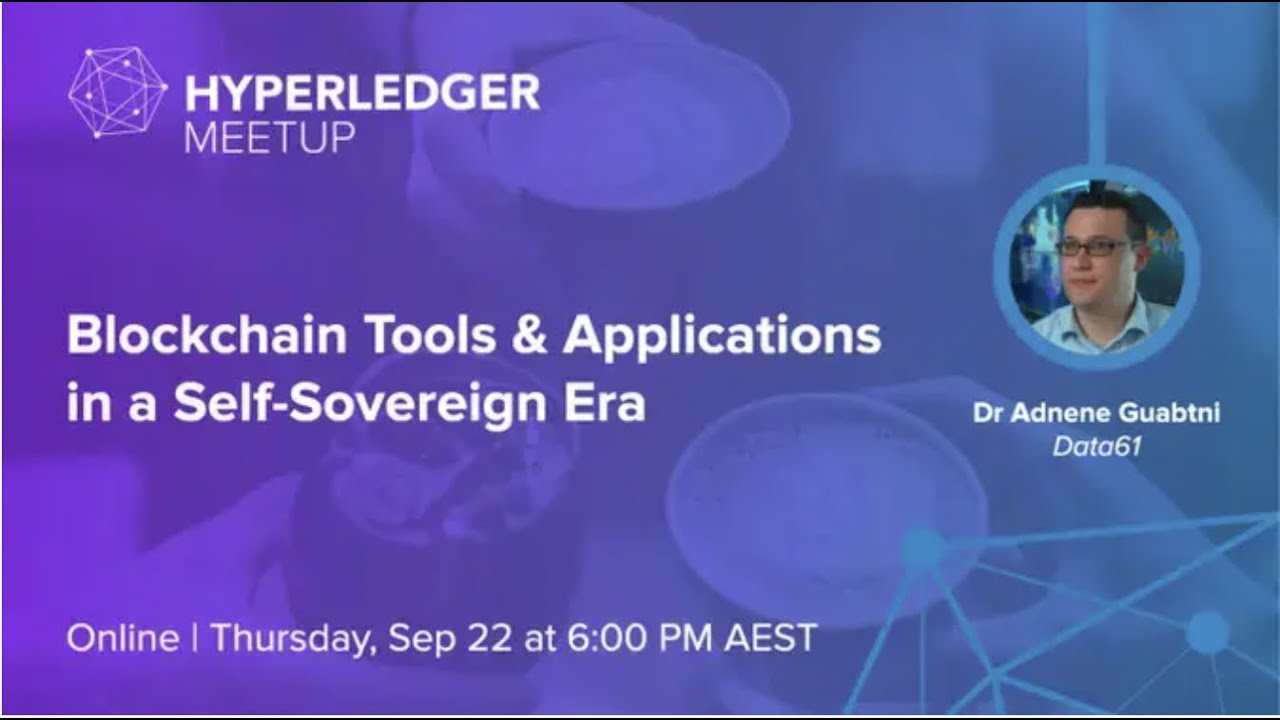 Blockchain Tools and Applications in a Self-Sovereign Era