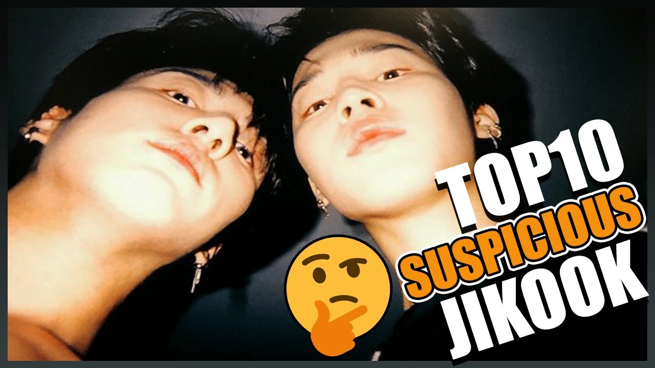 ТОП-10 САМЫХ ПОДОЗРИТЕЛЬНЫХ МОМЕНТОВ JIKOOK