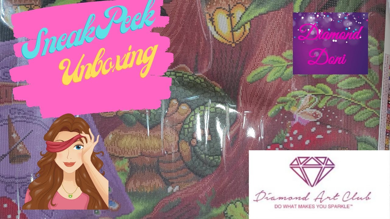 💎Diamond Art Club💎 Sneak Peek - O For A Book And A Shady Nook by Randal Spangler