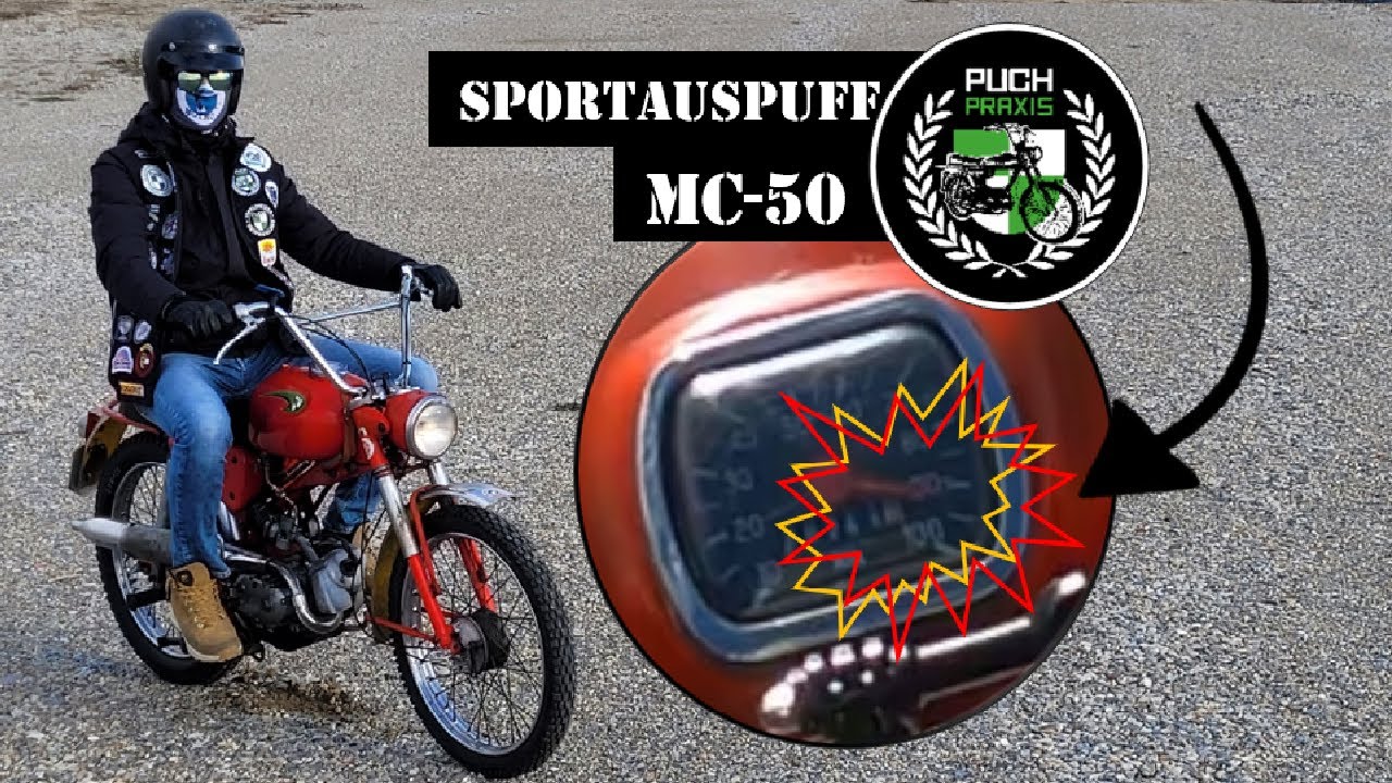 Bester MC50 Tuning-Auspuff🔥 Neuer Topspeed!🏁