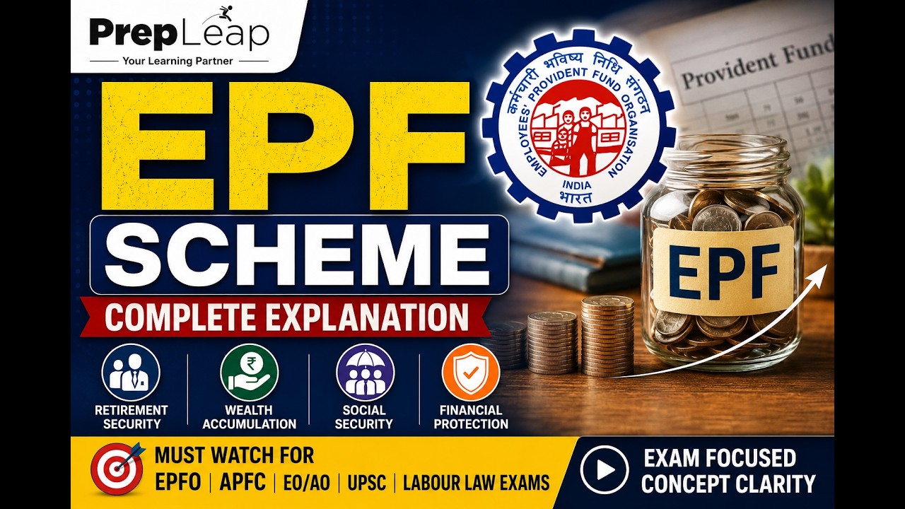 Emlpoyees' Provident Fund  Scheme | EPF Scheme Explained