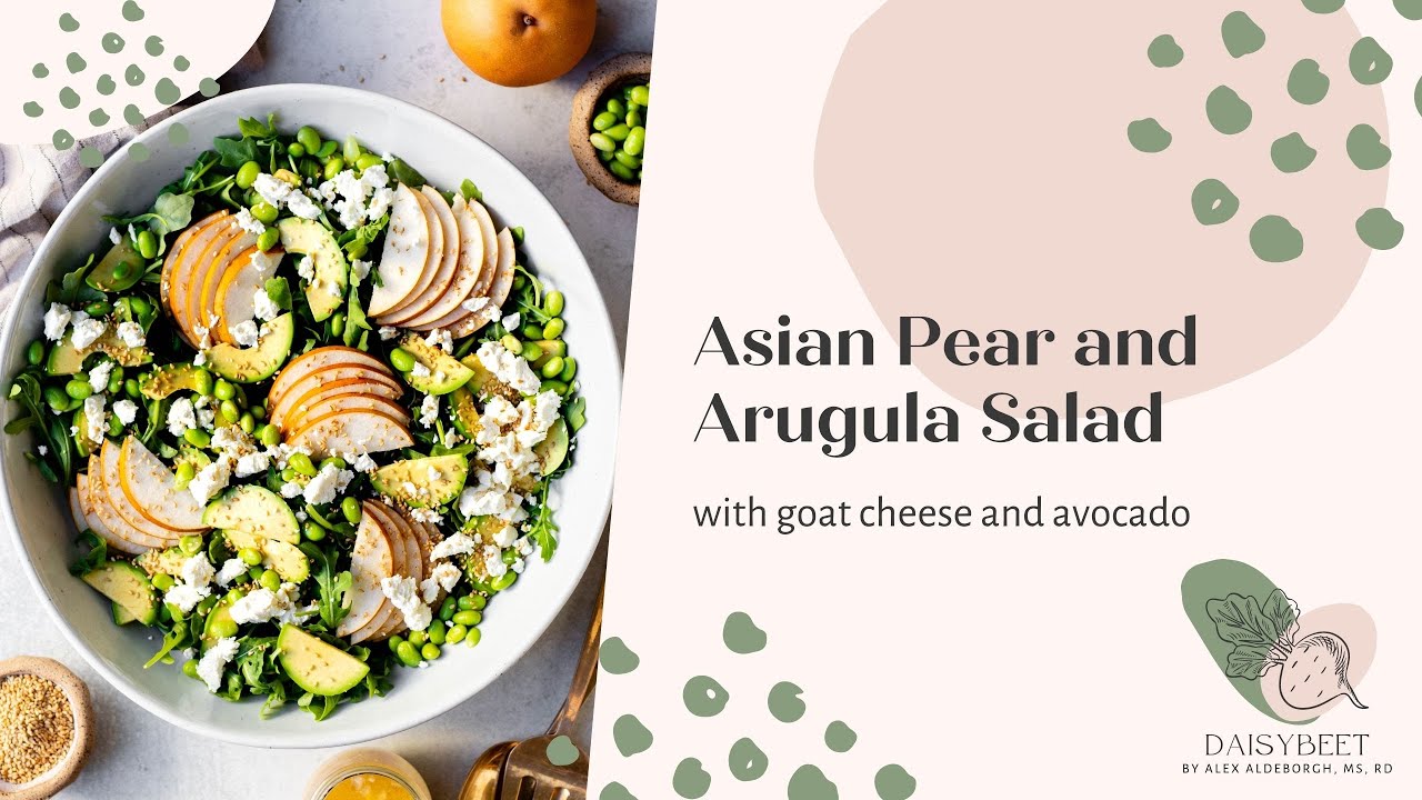 Asian Pear Salad Recipe | Daisybeet