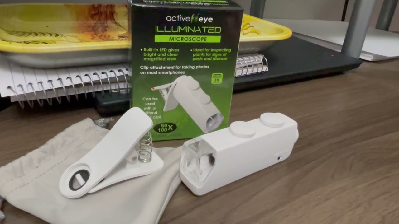 Active Eye Illuminated Microscope Review
