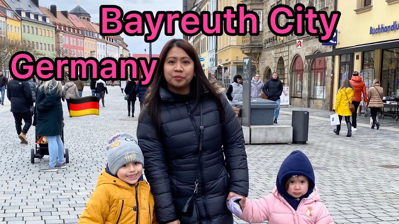 THIS IS BAYREUTH CITY | GERMANY 🇩🇪 4k WALKING TOUR | FAMILY VLOG