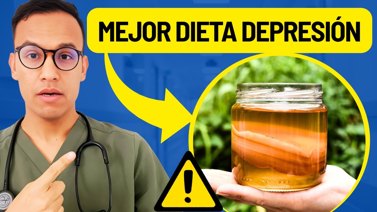 La mejor DIETA para la DEPRESIÓN: Tratamiento Natural