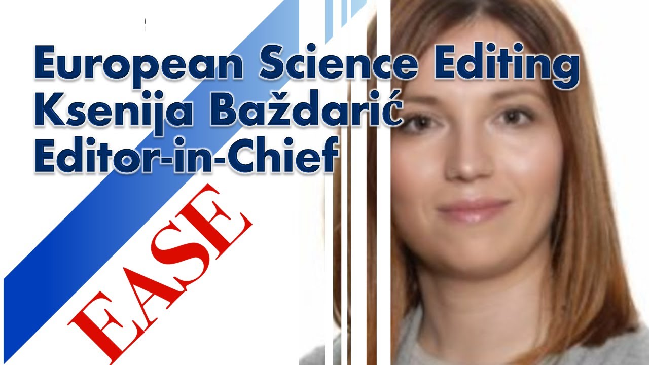 An Introduction to EASE Journal, European Science Editing