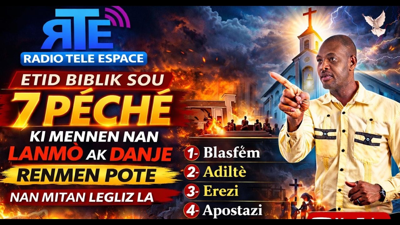 ETID BIBLIK SOU 7 PECHE KI MENNEN NAN LANMO /AVEC PASTEUR AROLD FLEURIMOND
