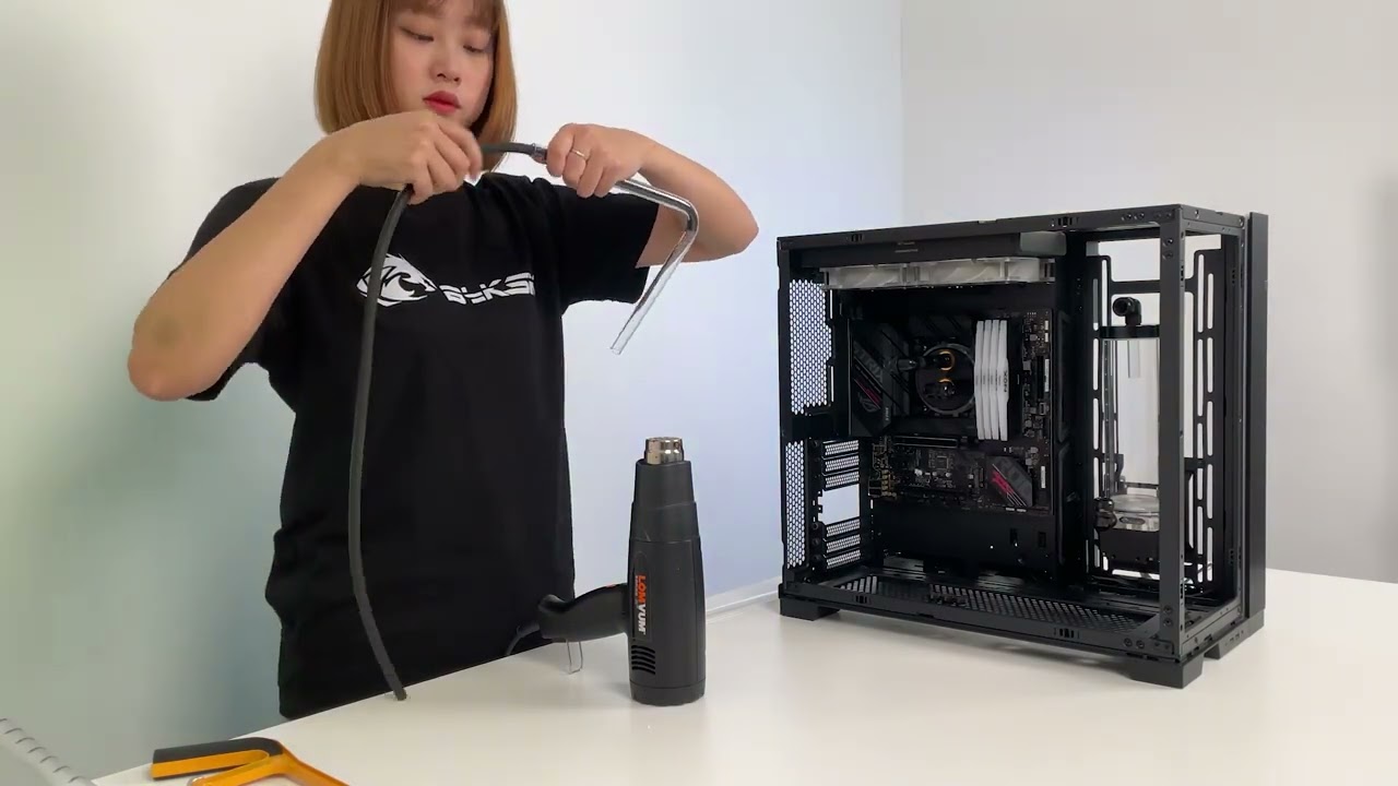 Bykski GPU Custome watercooling loop installation guide