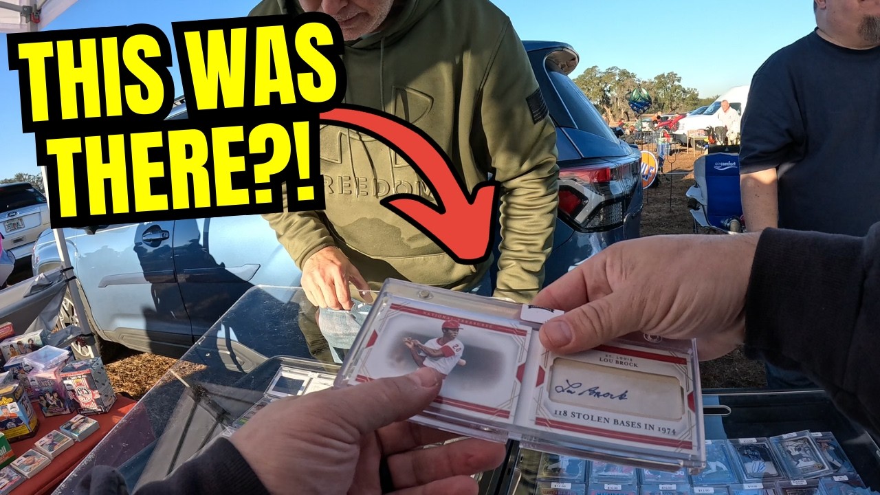 Flea Market Surprise! I Wasn’t Ready for This Card