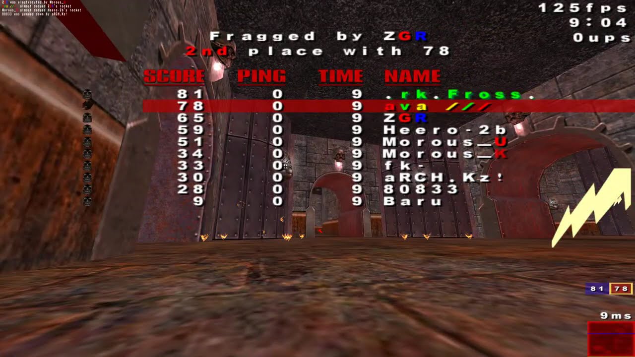 pro-q3dm6 - Novoročn&iacute; Baru Quake III FFA 2026 - Czech Quake Community