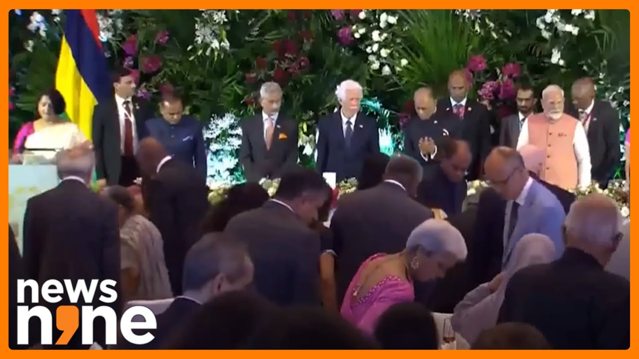 Mauritius PM Navinchandra Ramgoolam Hosts State Dinner for PM Modi | News9