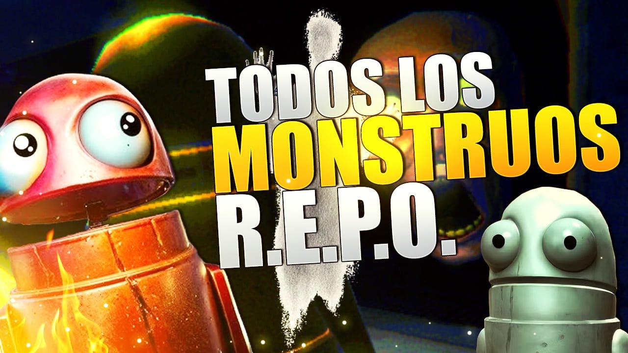 Conoce TODOS los MONSTRUOS de REPO y cómo EVITARLOS