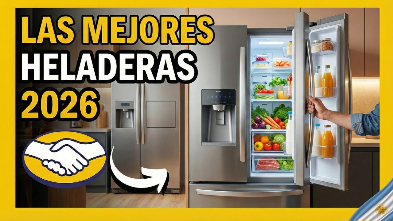 Las 5 Mejores HELADERAS en Mercado Libre Argentina [2026]